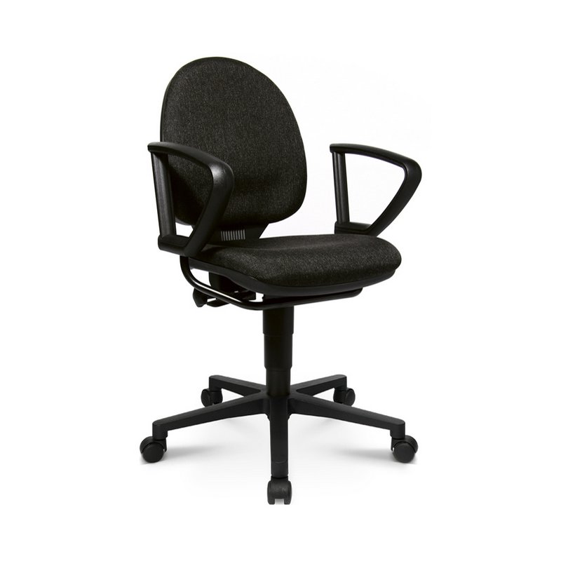 Topstar bureaustoel TOP PRO 1, antracietgrijs, lendenwirbelsteun, 110 kg